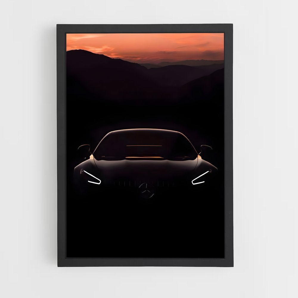 ap-sls amg gt-6 cadre Noir