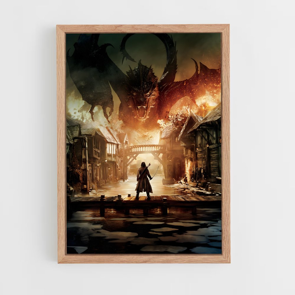 ap-smaug dragon-2 cadre Bois clair