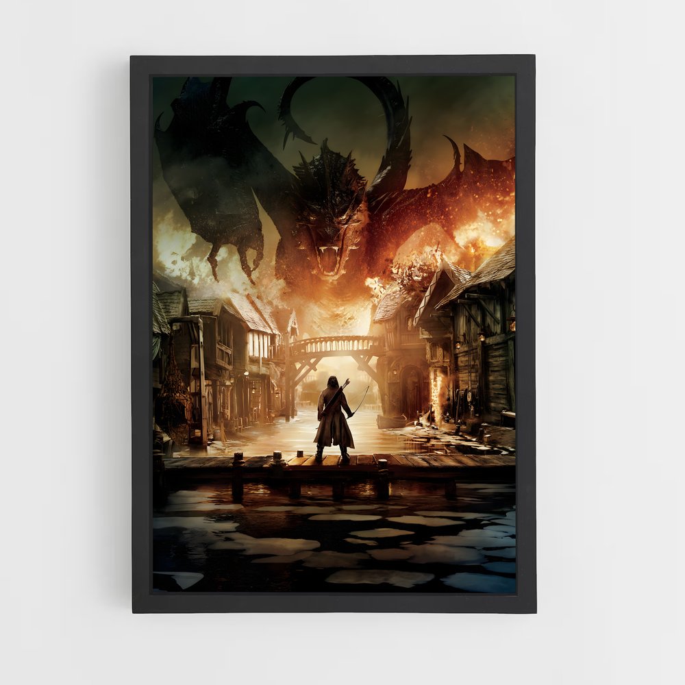 ap-smaug dragon-2 cadre Noir