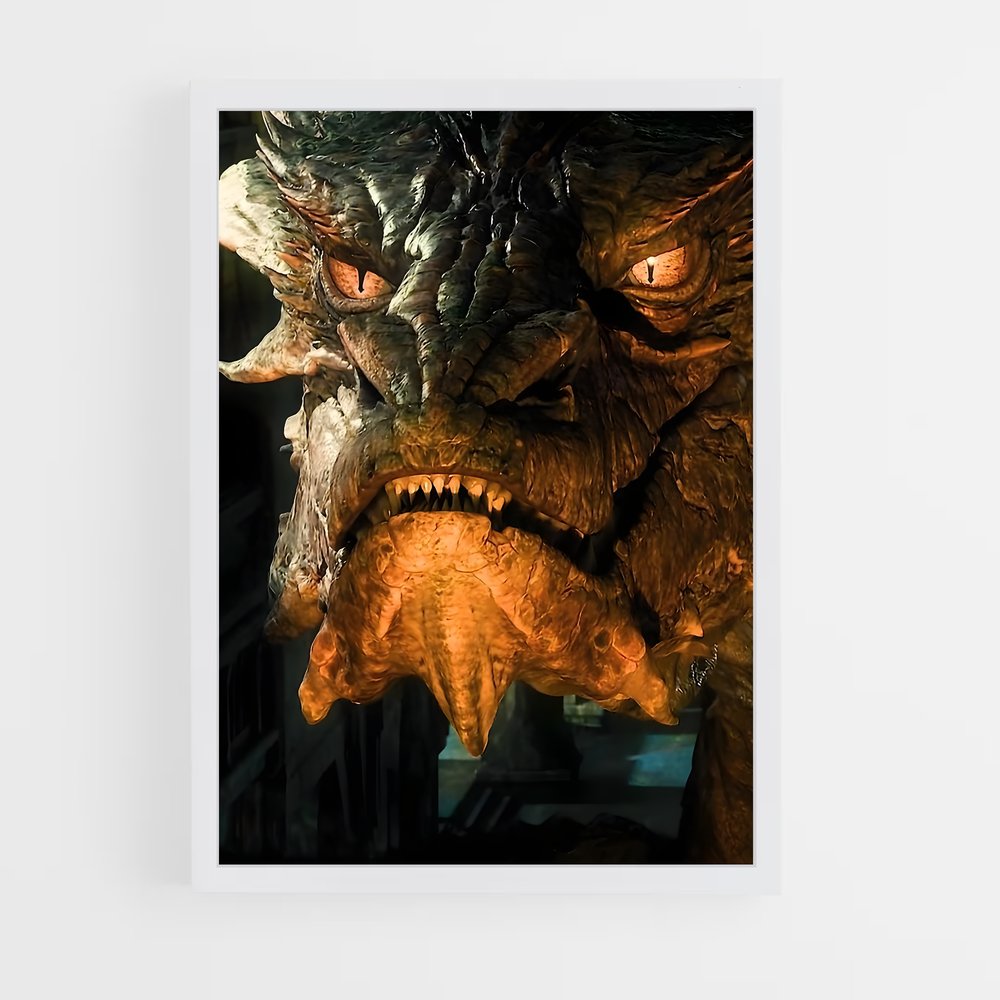 ap-smaug dragon-4 cadre Blanc