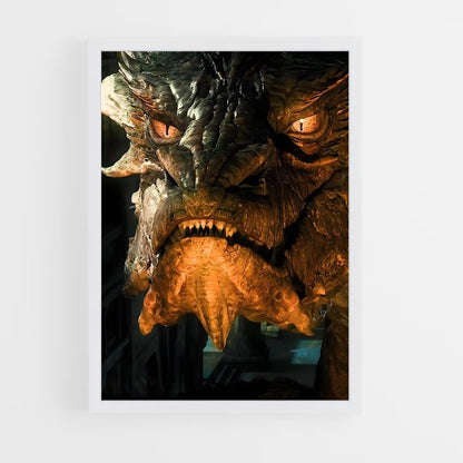 ap-smaug dragon-4 cadre Blanc