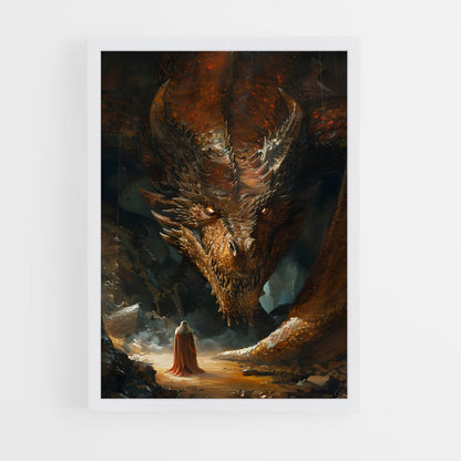 ap-smaug dragon-5 cadre Blanc