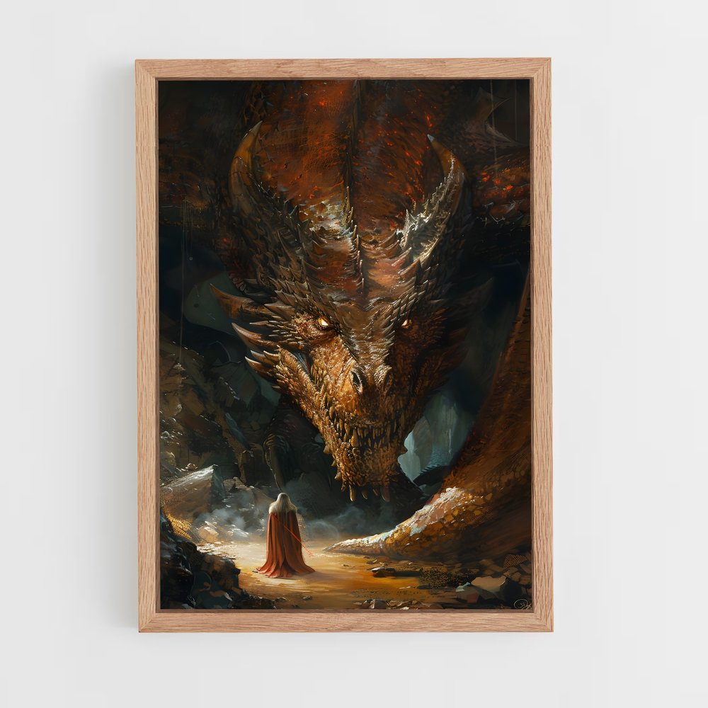 ap-smaug dragon-5 cadre Bois clair