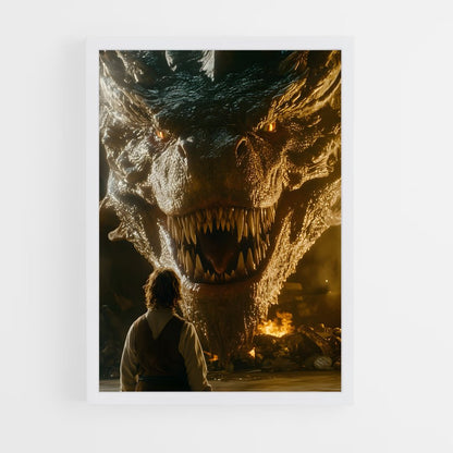 ap-smaug dragon-6 cadre Blanc