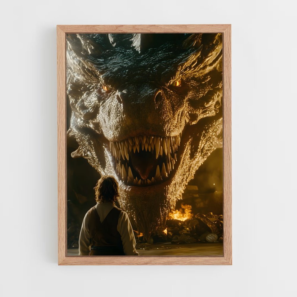 ap-smaug dragon-6 cadre Bois clair