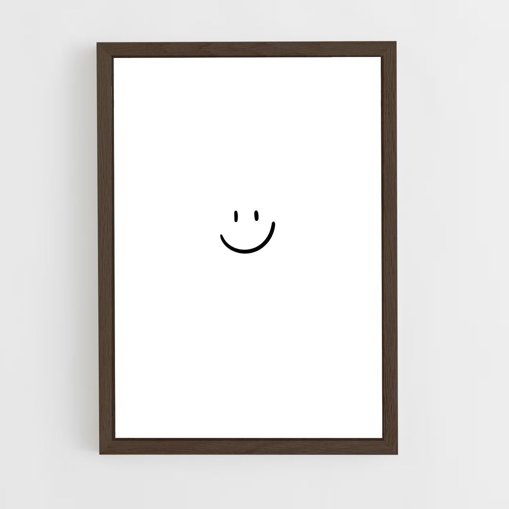 ap-smile-1 cadre Bois foncé