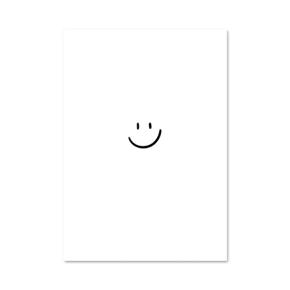Poster Smile Noir