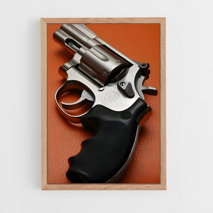 ap-smith wesson revolver-1 cadre Bois clair