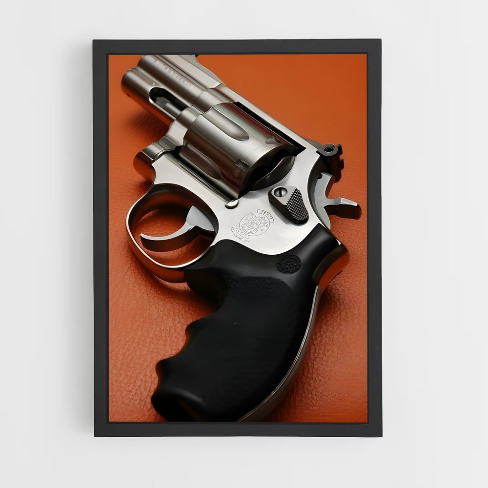 ap-smith wesson revolver-1 cadre Noir