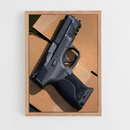 ap-smith wesson revolver-2 cadre Bois clair