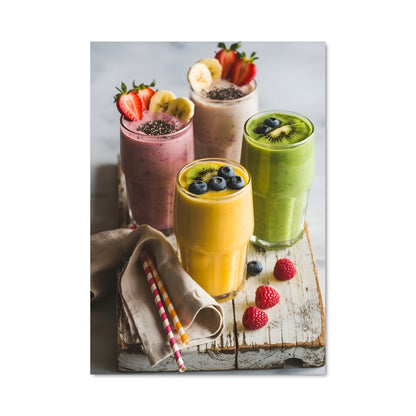 Poster Smoothie Délicieux