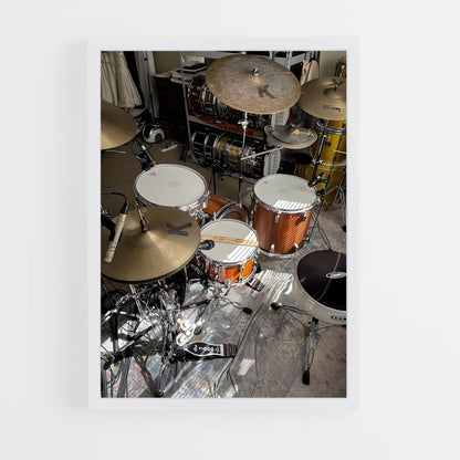 ap-snare drum-1 cadre Blanc