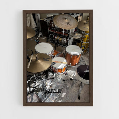 ap-snare drum-1 cadre Bois foncé