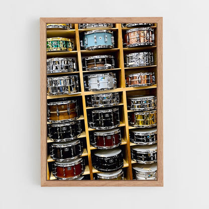 ap-snare drum-2 cadre Bois clair