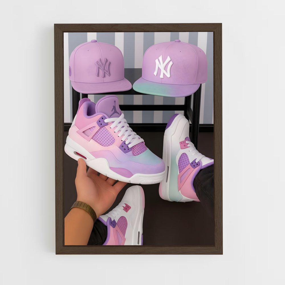 ap-sneakers-5 cadre Bois foncé