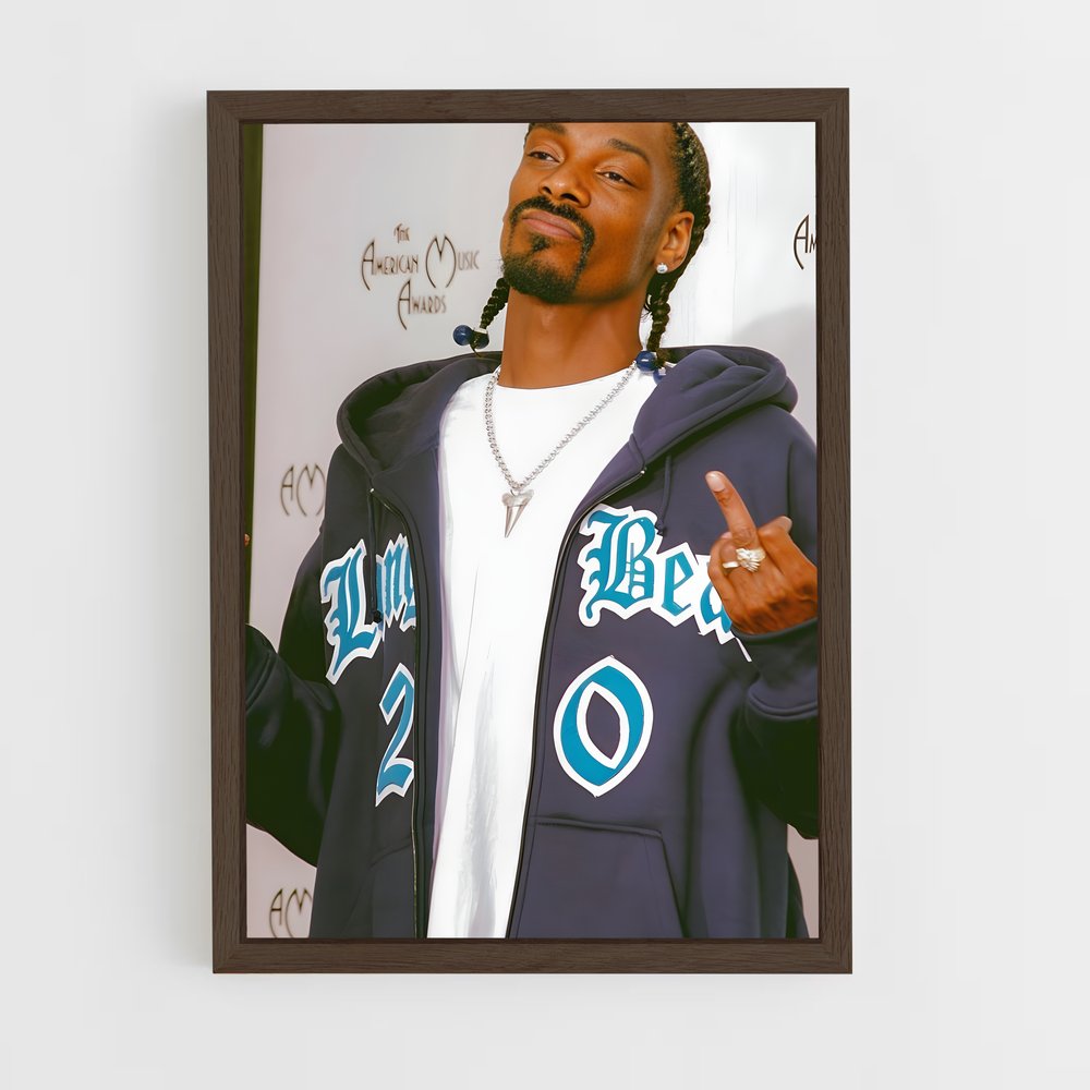 ap-snoop dogg-3 cadre Bois foncé