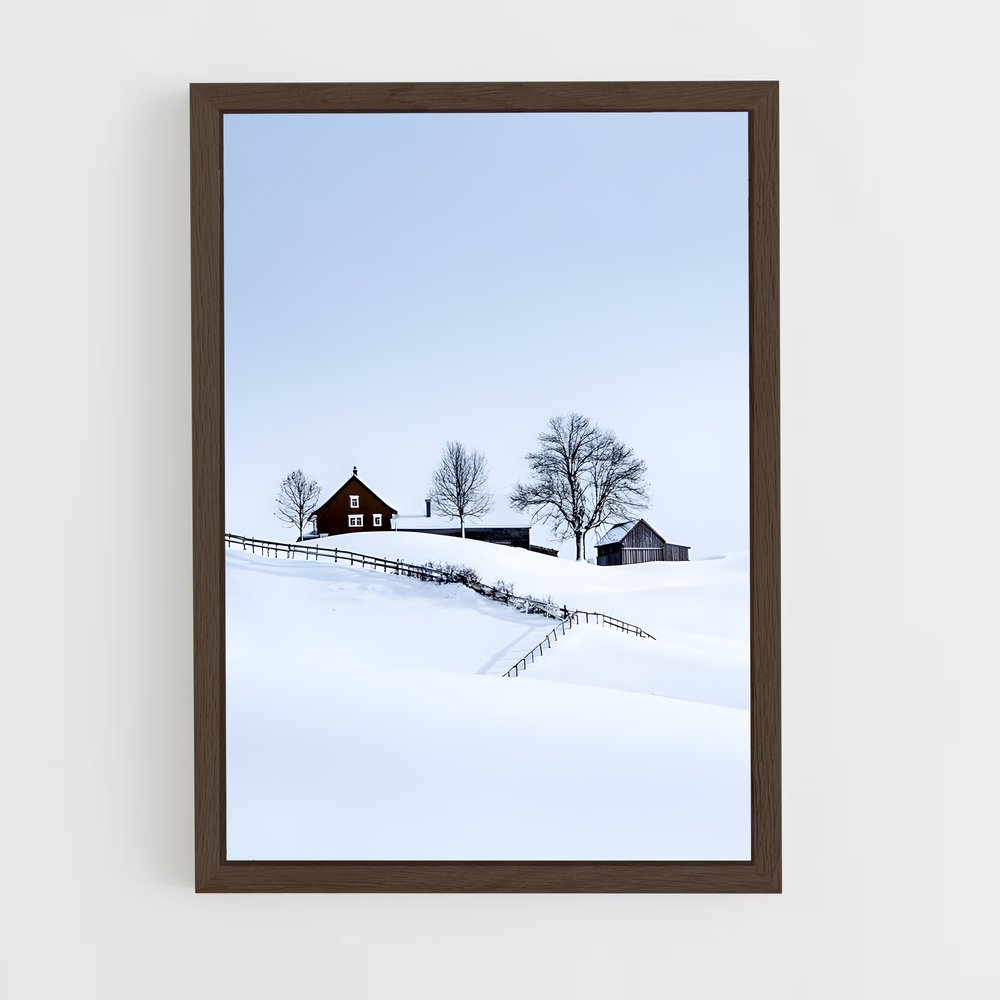 ap-snow-5 cadre Bois foncé