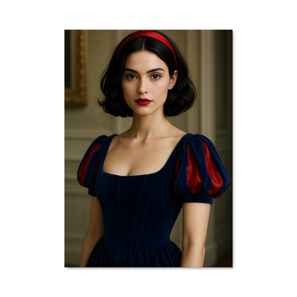 Poster Blanche Neige Moderne
