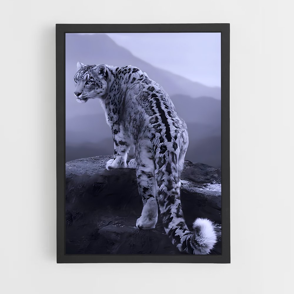 ap-snow leopard-1 cadre Noir