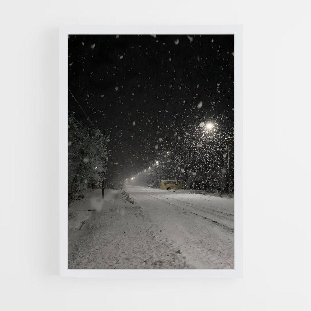 ap-snowfall-1 cadre Blanc