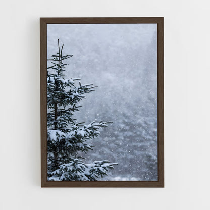 ap-snowfall-7 cadre Bois foncé