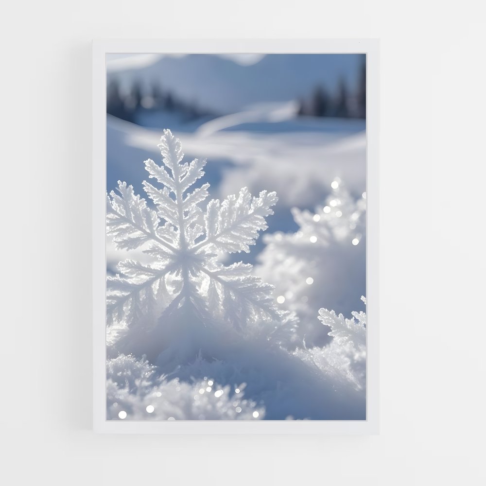 ap-snowflake-4 cadre Blanc