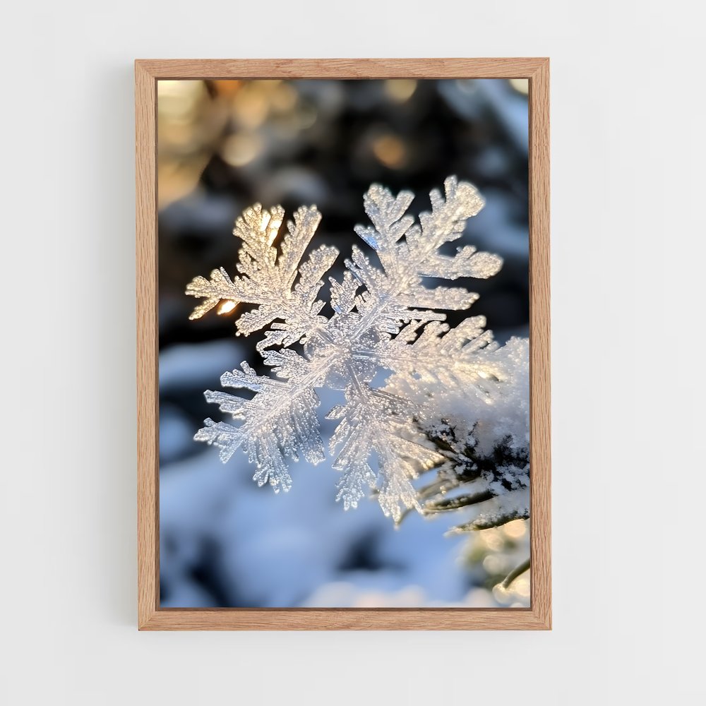 ap-snowflake-6 cadre Bois clair