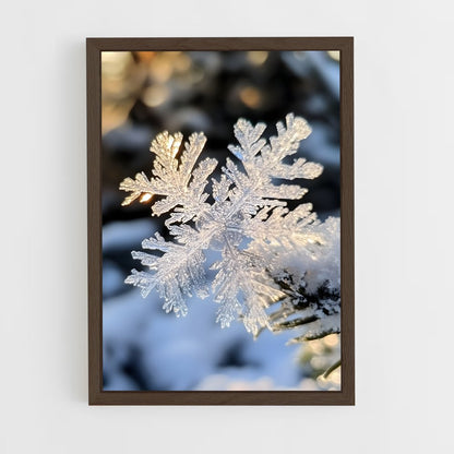 ap-snowflake-6 cadre Bois foncé