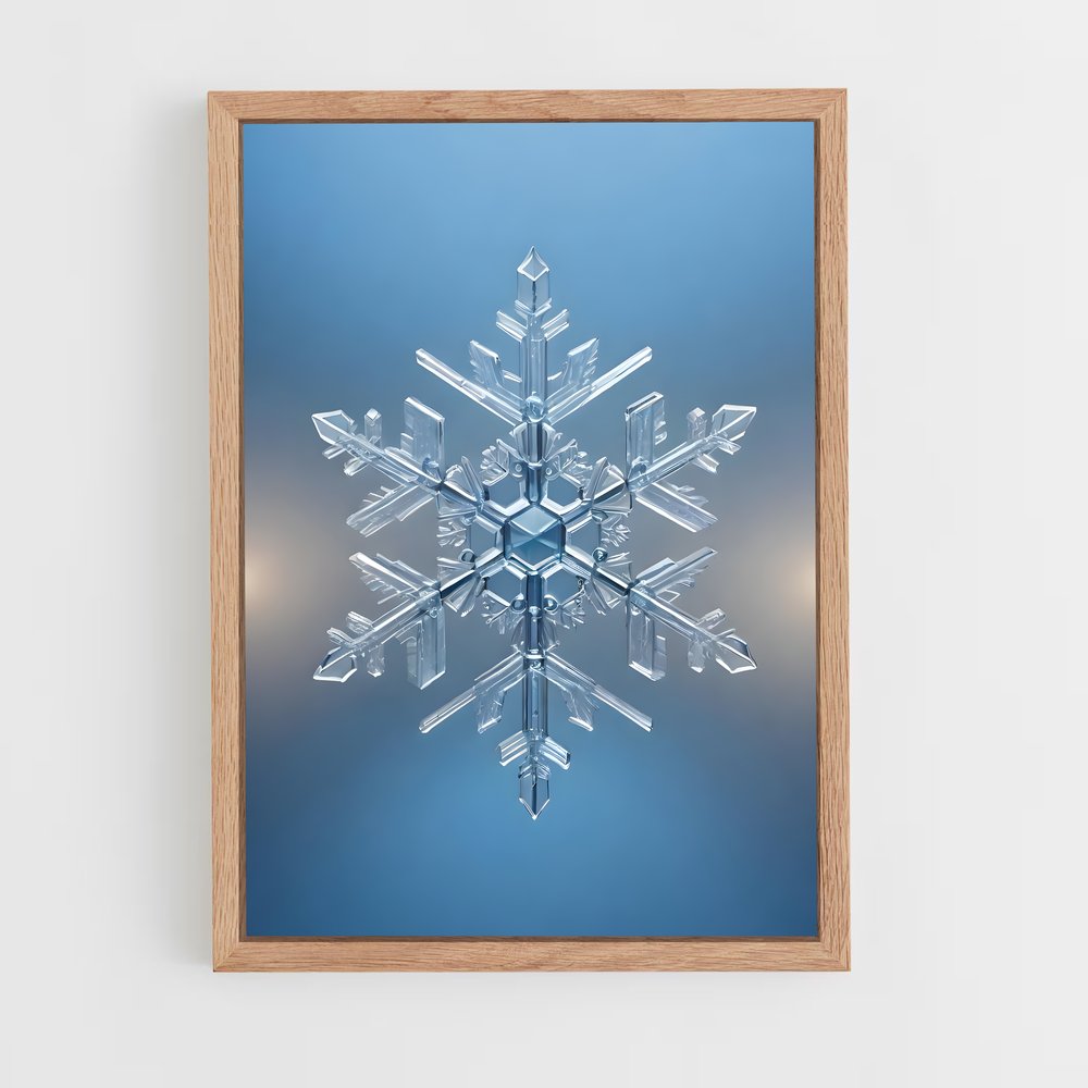 ap-snowflake-8 cadre Bois clair