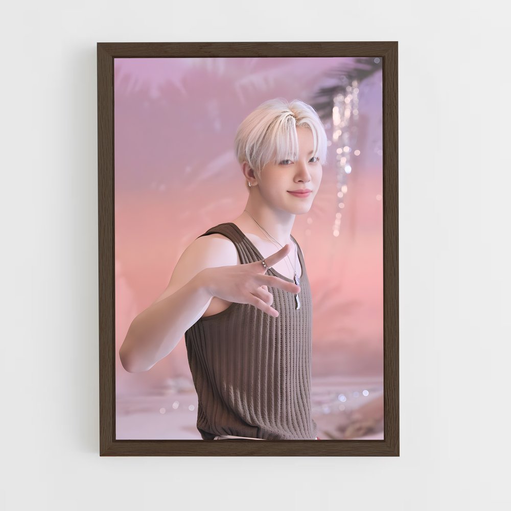ap-so junghwan-3 cadre Bois foncé