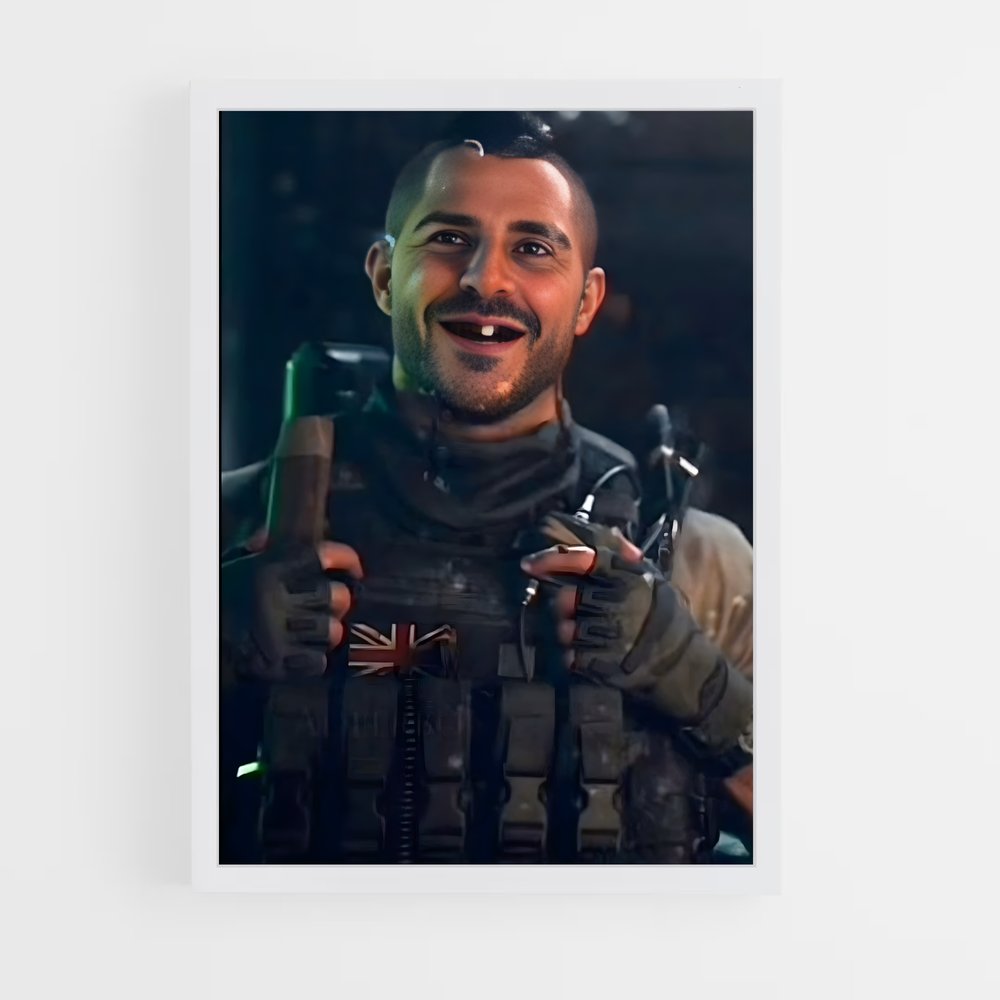 ap-soap mactavish-1 cadre Blanc