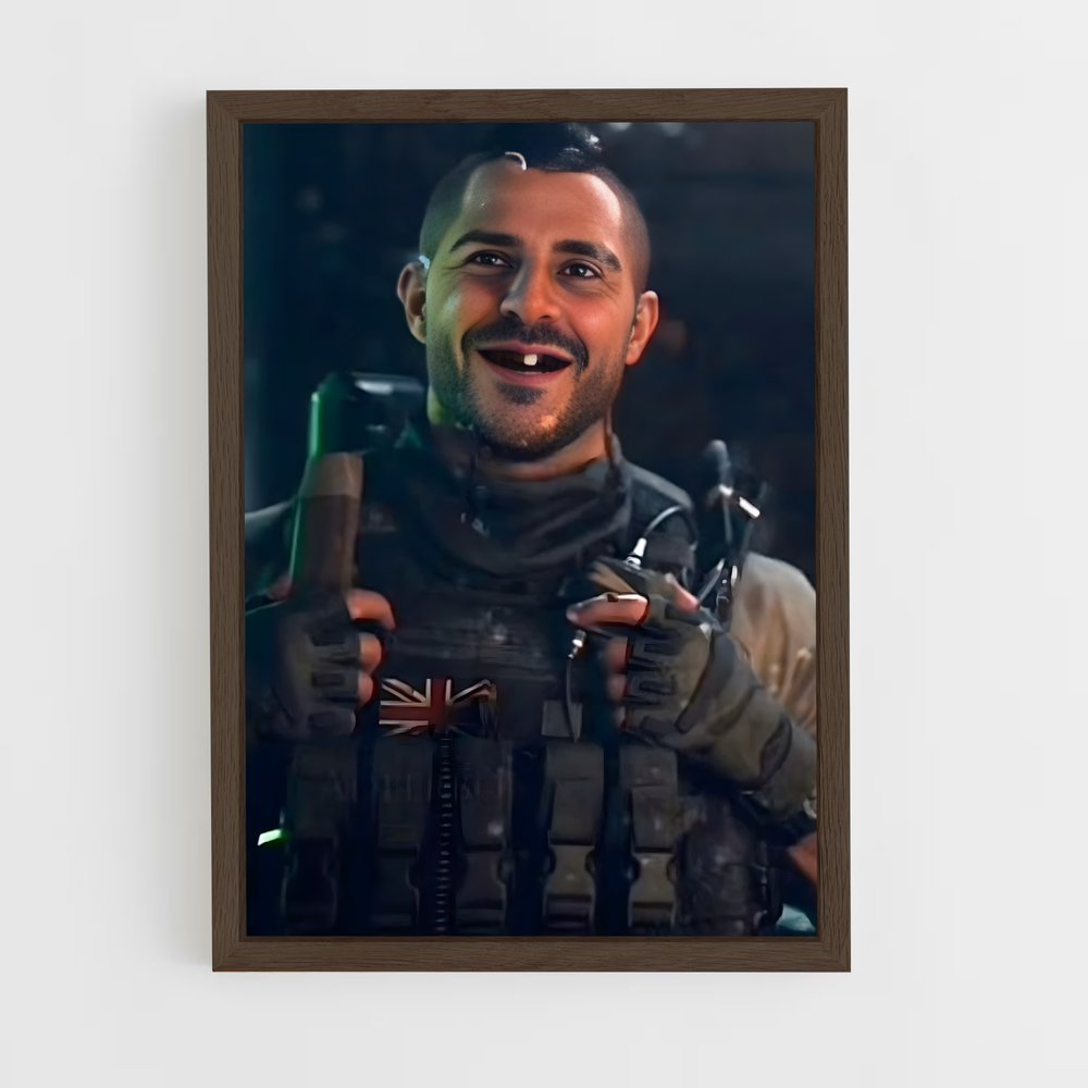 ap-soap mactavish-1 cadre Bois foncé