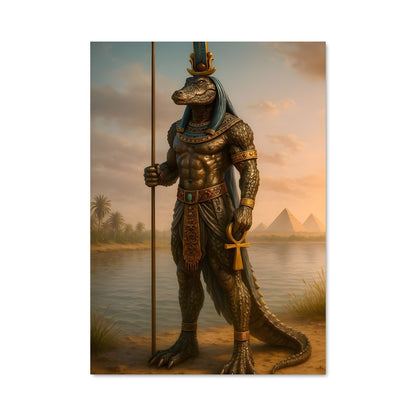 Poster Anubis au Bord du Nil