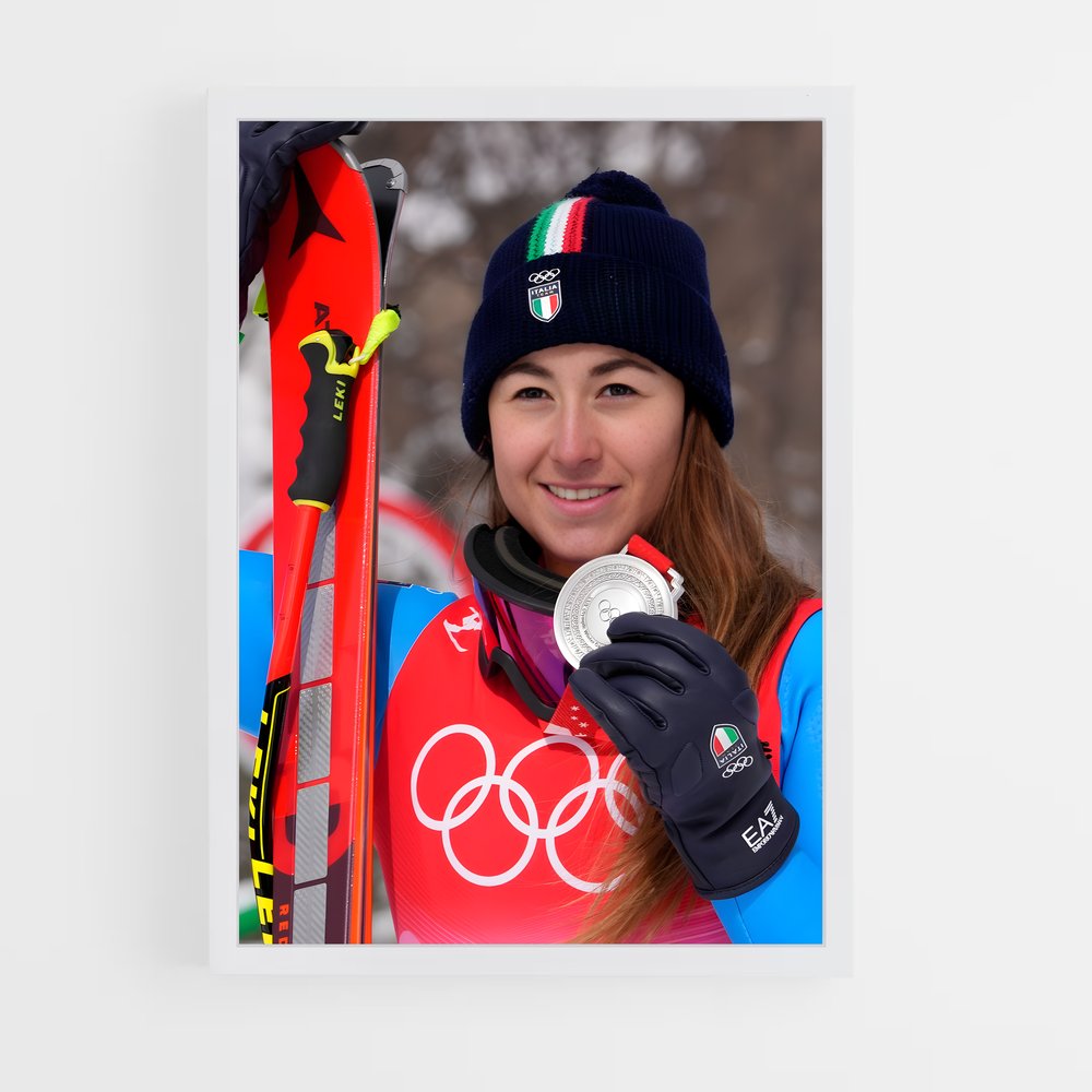 ap-sofia goggia-4 cadre Blanc