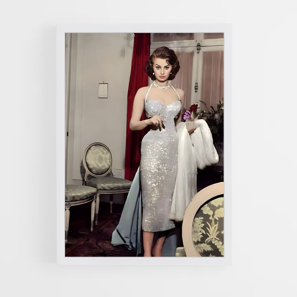 ap-sofia loren-11 cadre Blanc