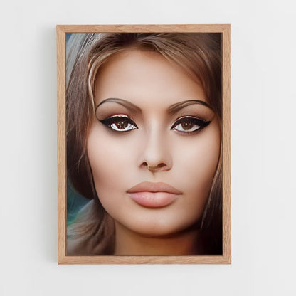 ap-sofia loren-2 cadre Bois clair