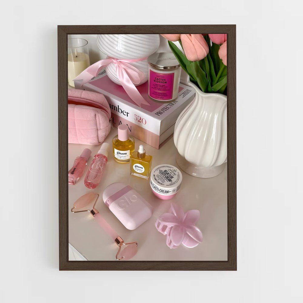 ap-soft girl-12 cadre Bois foncé