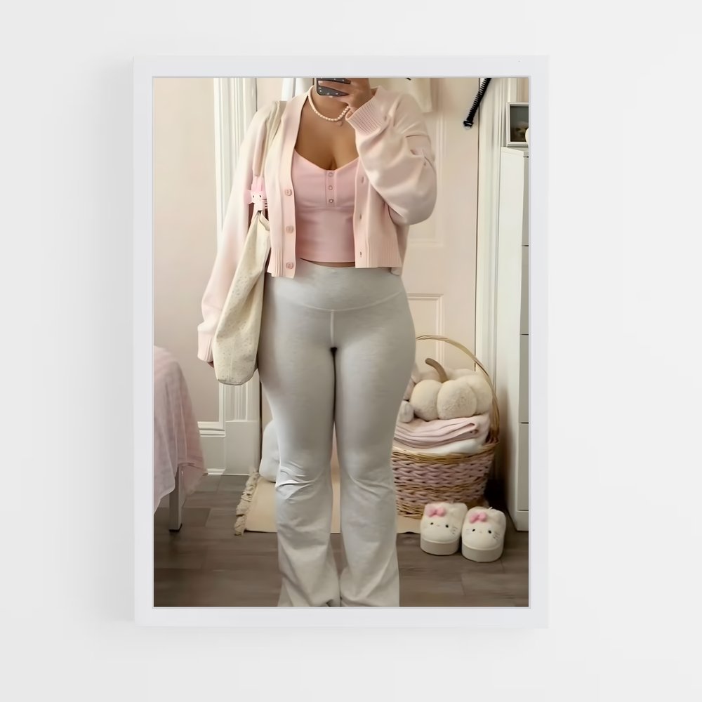 ap-soft girl-3 cadre Blanc