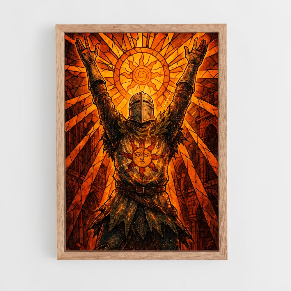 ap-solaire-6 cadre Bois clair