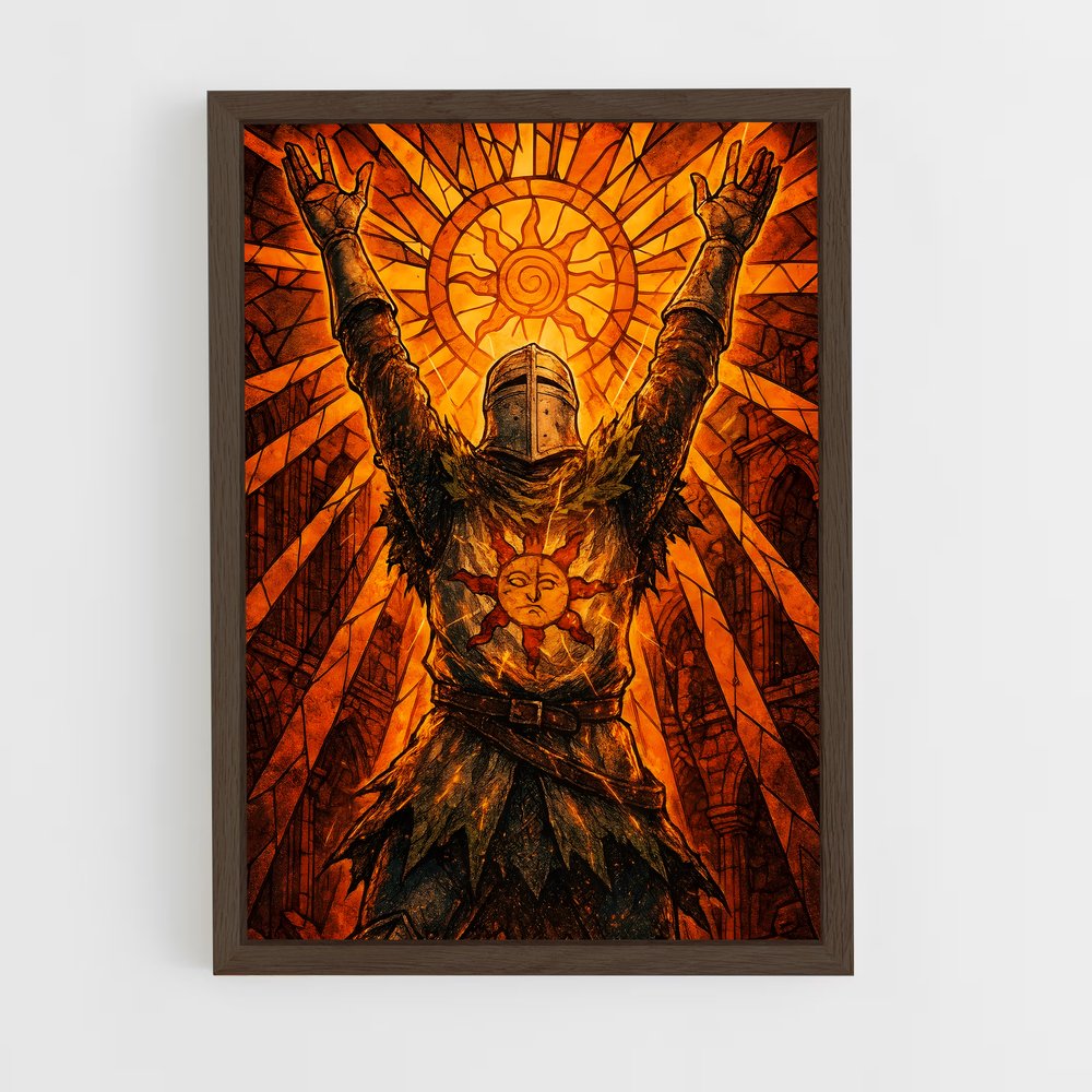 ap-solaire-6 cadre Bois foncé