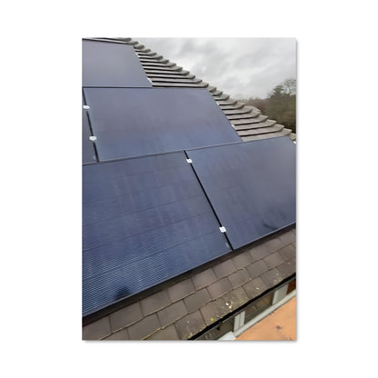 Poster Solar panels 18023