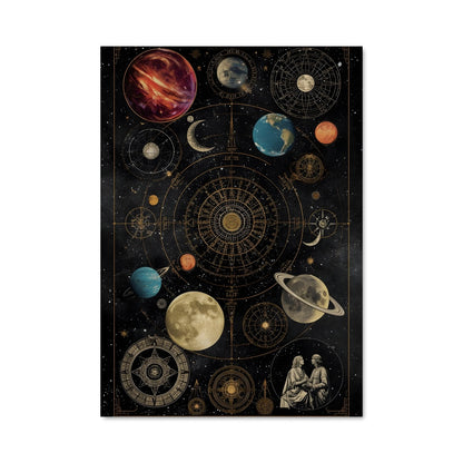 Poster Solar system 17767