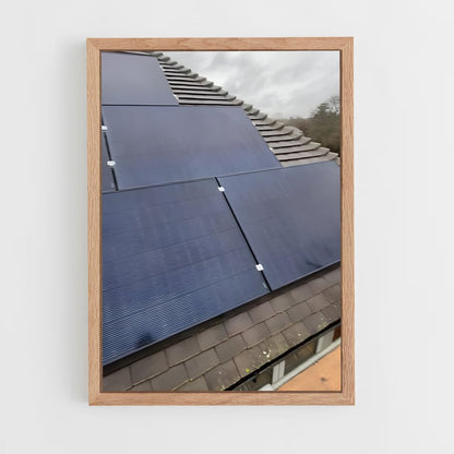 ap-solar panels-6 cadre Bois clair