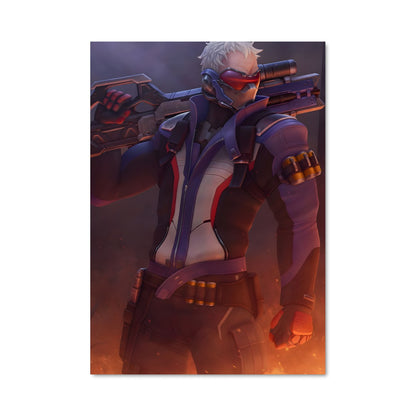 Poster Soldier in Action