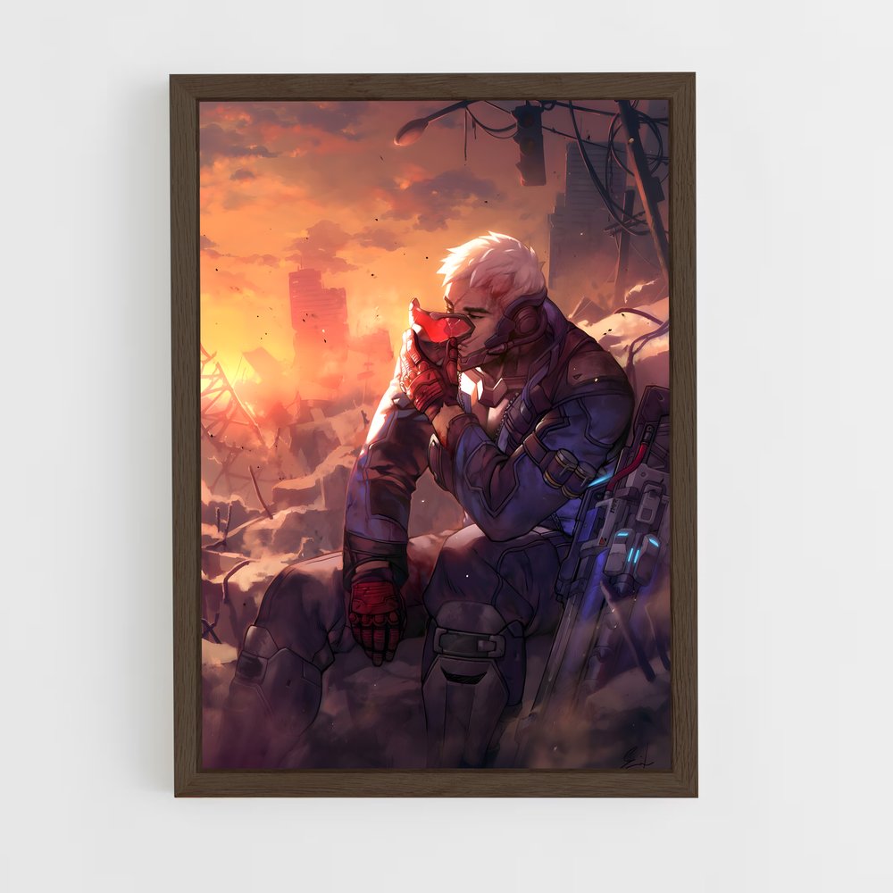 ap-soldier 76-2 cadre Bois foncé