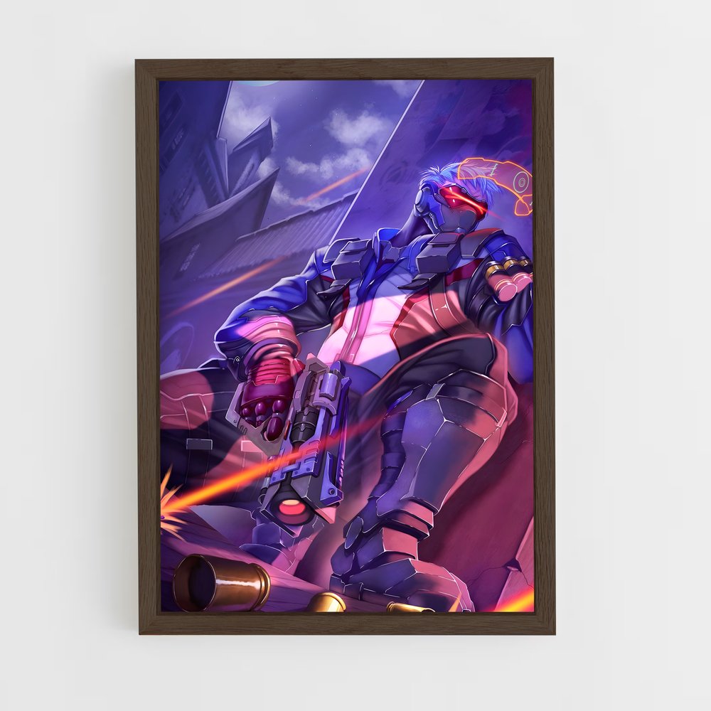 ap-soldier 76-5 cadre Bois foncé