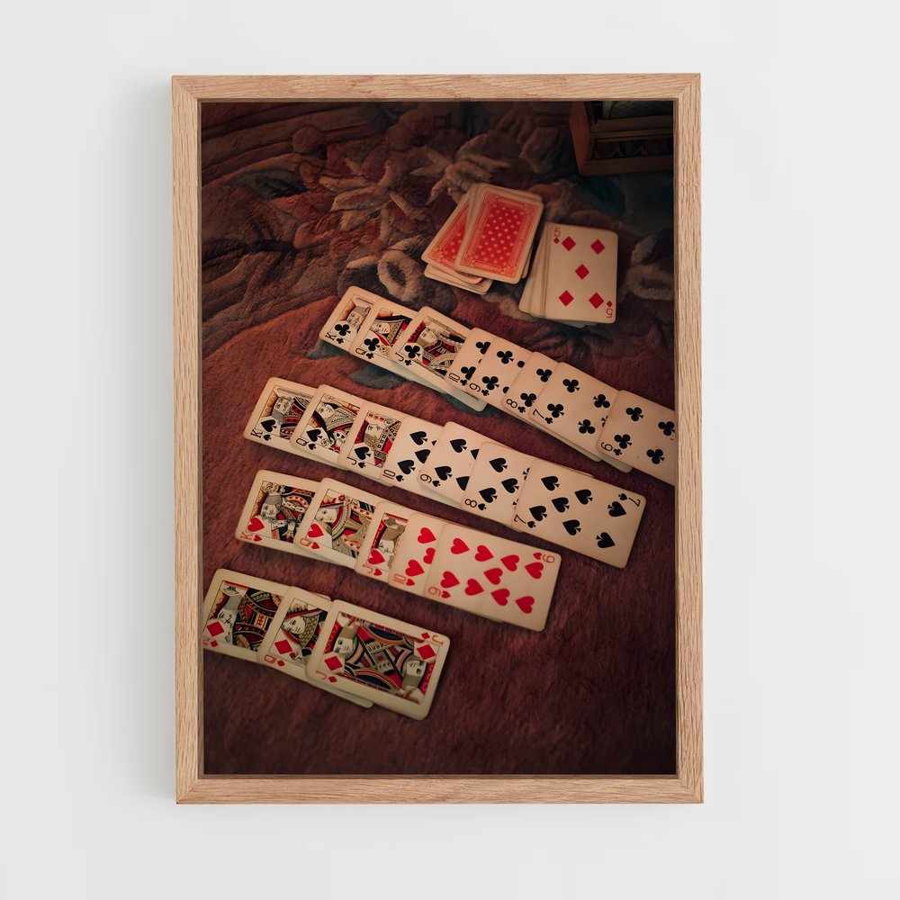 ap-solitaire-1 cadre Bois clair