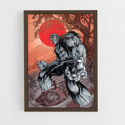 ap-solomon grundy-2 cadre Bois foncé