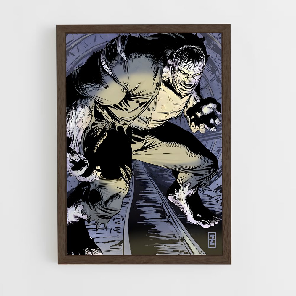 ap-solomon grundy-4 cadre Bois foncé