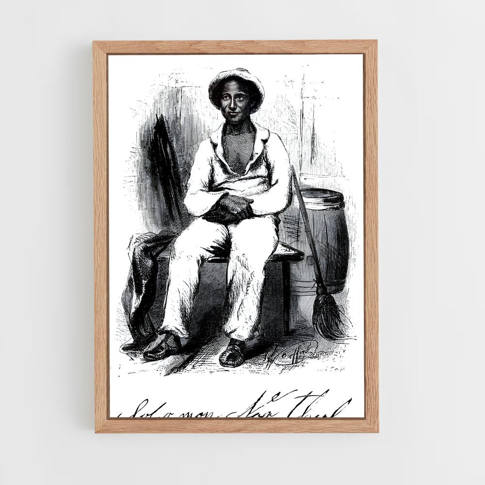 ap-solomon northup-2 cadre Bois clair